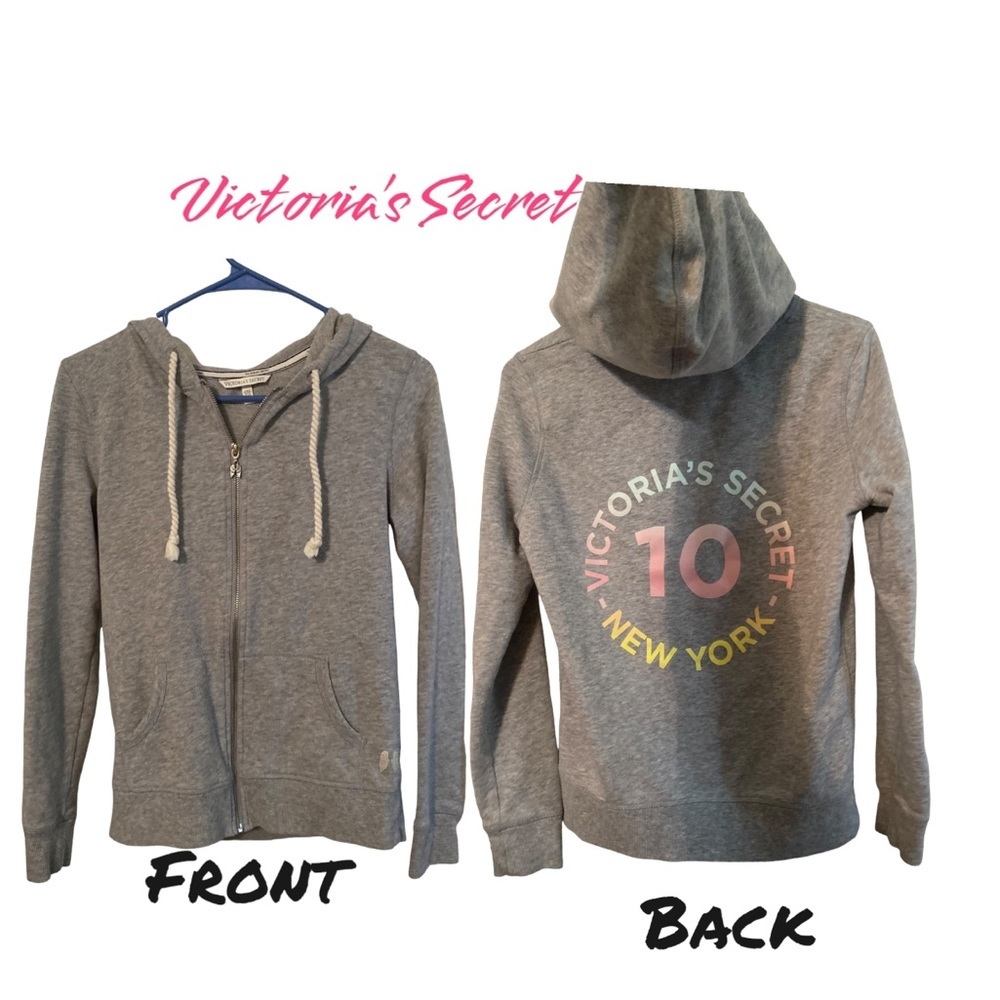 Victoria’s Secret Zip up jacket with hood XS​​